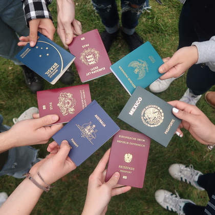 Im Schüleraustausch trifft man AustauschschülerInnen aus allen möglichen Ländern der Welt!