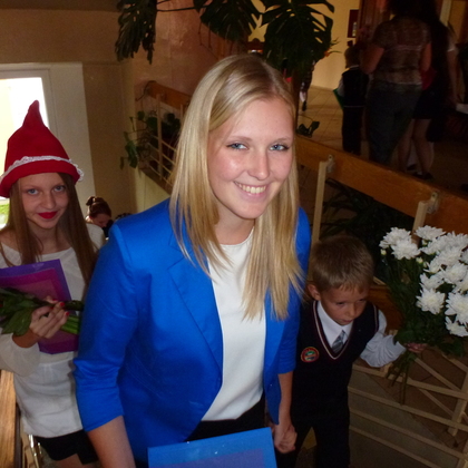 Victoria verbrachte mit YFU ein Austauschjahr in Lettland.