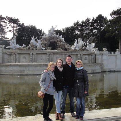 Mit Jorge in Wien - Schloss Schönbrunn