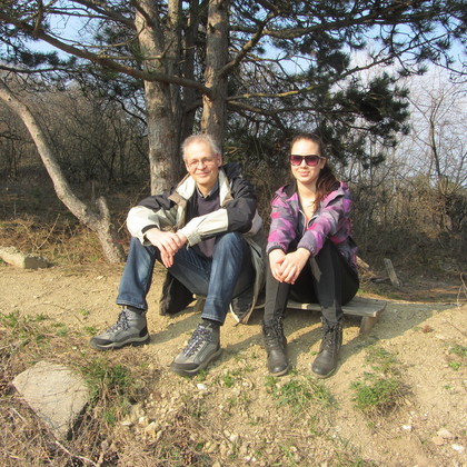 Rast beim Wandern.